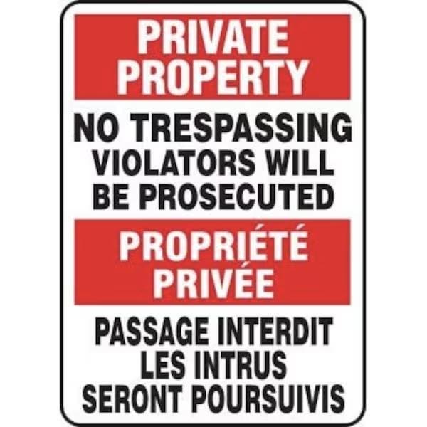 Accuform Safety Sign, FBMATR510VP FBMATR510VP - main